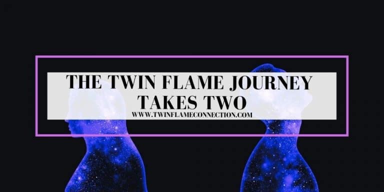Twin Flame Journey Takes Two